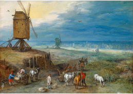 BRG-72 Jan Brueghel - Odpočinek u větrného mlýna