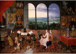 BRG-134 Jan Brueghel a Peter Paul Rubens - Alegorie sluchu