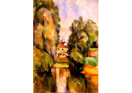 VR10-8 Paul Cézanne - Dům u řeky