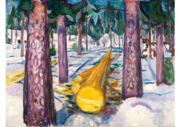 VEM13-28 Edvard Munch - Žlutý kmen
