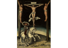 VlCR-110 Lucas Cranach - Setník Longinus mezi kříži Krista a dvou zlodějů