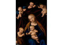 VlCR-115 Lucas Cranach - Madonna s dítětem a anděly