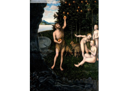 VlCR-245 Lucas Cranach - Herkules krade jablka Hesperidek