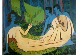 VELK 8 Ernst Ludwig Kirchner - Tři akty v lese