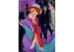 VELK 79 Ernst Ludwig Kirchner - Prostitutka v červeném