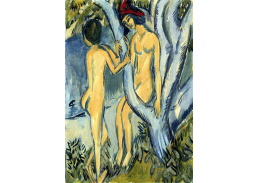 VELK 86 Ernst Ludwig Kirchner - Akty u stromu