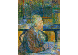 R7-101 Henri Toulose-Lautrec - Portrét Vincenta van Gogha