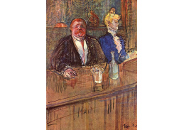 R7-121 Henri Toulose-Lautrec - V kavárně