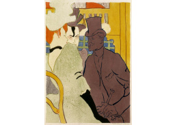 R7-129 Henri Toulose-Lautrec - Angličan v Moulin Rouge