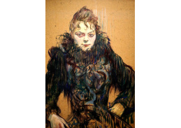R7-156 Henri Toulose-Lautrec - Žena s boa