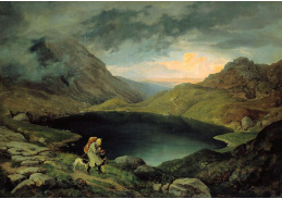 VN-111 Gustav Carl Ludwig Richter - Jezero v Riesengebirge