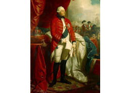 VANG87 Benjamin West - Portrét Jiřího III, krále Anglie