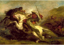 VEF 16 Eugene Ferdinand Victor Delacroix - Střetnutí maurských jezdců