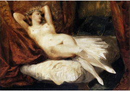 VEF 17 Eugene Ferdinand Victor Delacroix - Ženský akt na pohovce