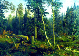 VR55 Ivan Ivanovič Šiškin - Kácení lesa