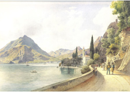 VALT 101 Rudolf von Alt - Varenna u jezera Como