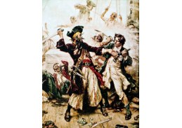 VU06 Jean Leon Gerome Ferris - Zadržení piráta Černovouse