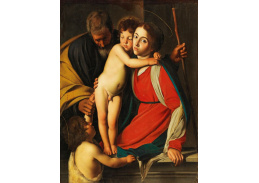 DDSO-53 Caravaggio - Svatá rodina s Janem Křtitelem