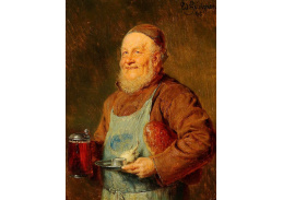 DDSO-85 Eduard von Grützner - Usmívající se mnich s jídlem