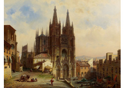 DDSO-626 Friedrich Eibner - Pohled na katedrálu v Burgosu