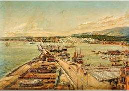 DDSO-949 Neznámý autor - Pohled na přístav a město Terst