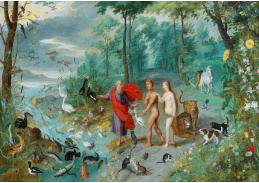 DDSO-732 Jan Brueghel - Adam a Eva v ráji
