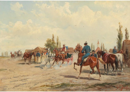 DDSO-1493 Alfred Steinacker - Koňský trh v Aradu