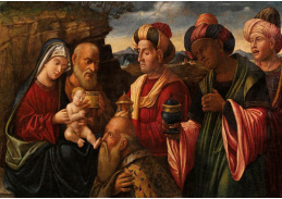 DDSO-1503 Andrea Mantegna - Klanění tří králů