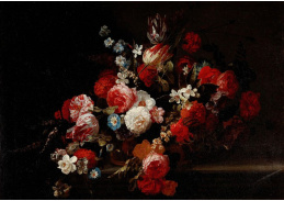 DDSO-1638 Hieronymus Galle - Zátiší s květinami v koši