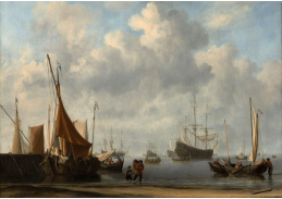 DDSO-2233 Willem van de Velde - Vstup do holandského přístavu