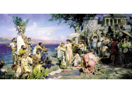 VR303 Henryk Siemiradzki - Phryne na Poseidonově oslavě v Eleusis