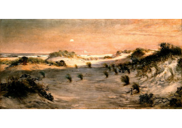 VP389 Henry Ossawa Tanner - Písečné duny při západu slunce