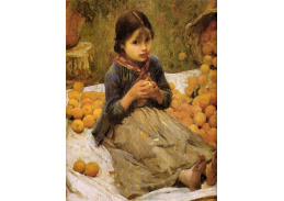 VSO58 John William Waterhouse - Oranžová česačka ovoce
