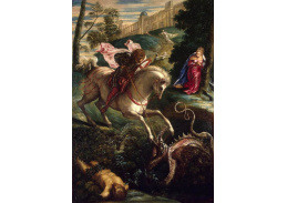 VSO27 Jacopo Tintoretto - Svatý Jiří a drak