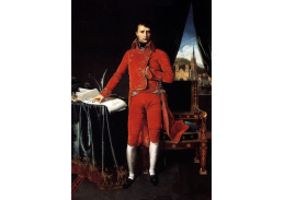 VSO37 Jean Auguste Dominique Ingres - Portrét Napoléona Bonaparte