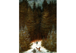 VSO 786 Caspar David Friedrich - Myslivec v lese