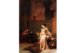 VSO 837 Jean-Leon Gerome - Cleopatra před Caesarem