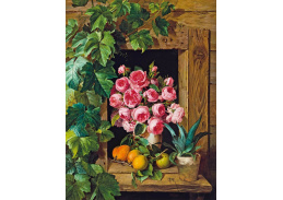 VSO 877 Ferdinand Küss - Zátiší s růžemi a meruňkami