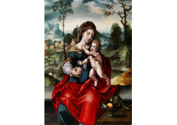 VSO 1305 Neznámý autor - Marie s dítětem a jablkem