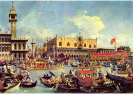SO IV-351 zvaný Canaletto - Návrat Bucintora do přístavu