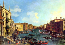 SO IV-357 Canaletto - Regata na Canal Grande