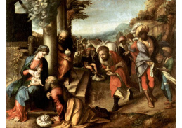 SO IV-407 Antonio da Correggio - Klanění tří králů