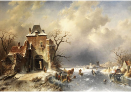 SO VI-74 Charles Leickert - Holandská zimní krajina