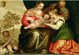 SO XIII-482 Paolo Veronese - Mystické manželství svaté Kateřiny