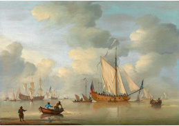 SO XIII-499 Peter Monamy - Anglické lodě v přístavu