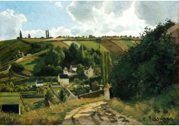 SO XVI-339 Camille Pissarro - Jallais Hill v Pontoise