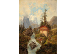 SO XVII-342 Gustav Barbarini - Wetterhorn ve Švýcarsku