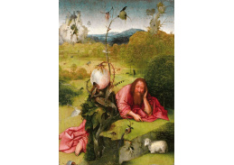 SO XVII-479 Hieronymus Bosch - Svatý Jan Křtitel v poušti