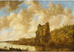 KO IV-69 Jan van Goyen - Mohutný skalní hrad