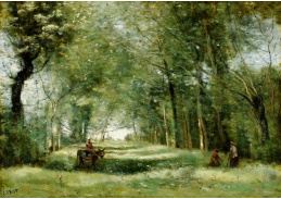 KO IV-117 Jean-Baptiste-Camille Corot - Zelená alej
